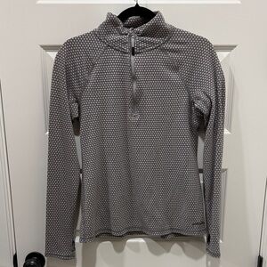 Eddie Bauer Gray Textured Pullover